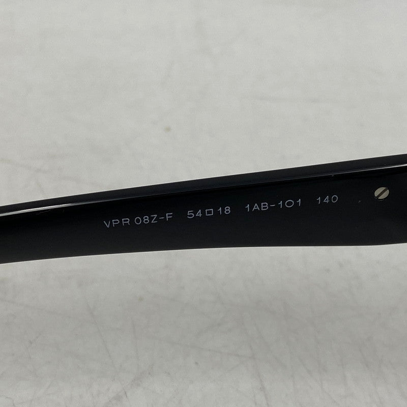 【中古品】【メンズ/レディース】 PRADA プラダ VPR 08Z-F BOSTON TYPE GLASSES ボストン タイプ グラッシーズ メガネ 眼鏡 203-261017-cs-06-izu サイズ：54口18-140 カラー：ブラック 万代Net店