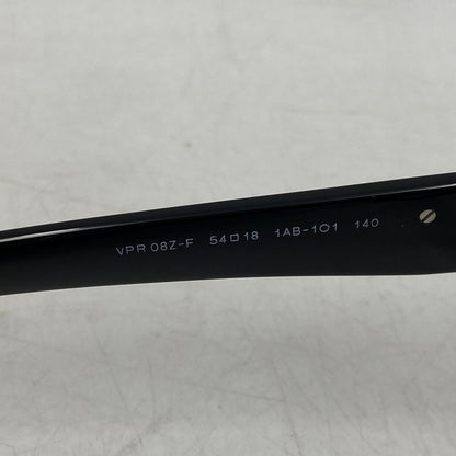 【中古品】【メンズ/レディース】 PRADA プラダ VPR 08Z-F BOSTON TYPE GLASSES ボストン タイプ グラッシーズ メガネ 眼鏡 203-261017-cs-06-izu サイズ：54口18-140 カラー：ブラック 万代Net店