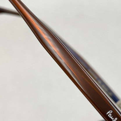 【中古美品】【メンズ/レディース】 PAUL SMITH ポール・スミス PS24637LB 日本製 LEXHAM GLASSES レクサム グラッシーズ メガネ 眼鏡 203-261017-cs-05-izu サイズ：50口21-145 カラー：ブラウン 万代Net店