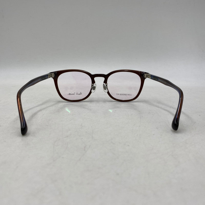 【中古美品】【メンズ/レディース】 PAUL SMITH ポール・スミス PS24637LB 日本製 LEXHAM GLASSES レクサム グラッシーズ メガネ 眼鏡 203-261017-cs-05-izu サイズ：50口21-145 カラー：ブラウン 万代Net店