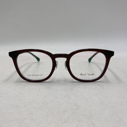 【中古美品】【メンズ/レディース】 PAUL SMITH ポール・スミス PS24637LB 日本製 LEXHAM GLASSES レクサム グラッシーズ メガネ 眼鏡 203-261017-cs-05-izu サイズ：50口21-145 カラー：ブラウン 万代Net店