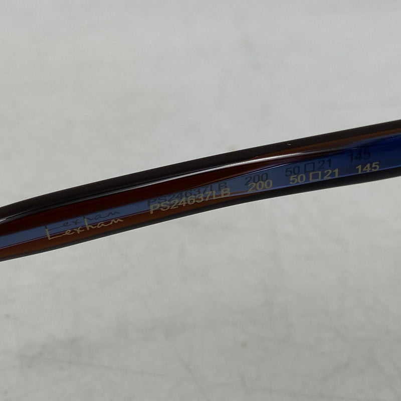 【中古美品】【メンズ/レディース】 PAUL SMITH ポール・スミス PS24637LB 日本製 LEXHAM GLASSES レクサム グラッシーズ メガネ 眼鏡 203-261017-cs-05-izu サイズ：50口21-145 カラー：ブラウン 万代Net店