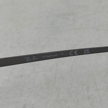 【中古美品】【メンズ/レディース】 RAY-BAN レイバン RB8772D ASIAN FIT METAL FLAME GLASSES アジアン フィット メタル フレーム グラッシーズ メガネ 眼鏡 203-261017-cs-07-izu サイズ：54口18-145 カラー：ブルー系×シルバー 万代Net店