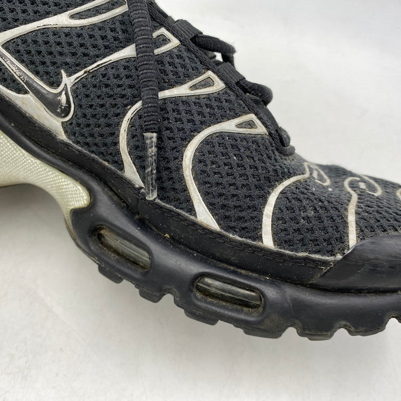 【現状渡し品】【メンズ】 NIKE ナイキ HQ3029-001 AIR MAX PLUS エア マックス プラス スニーカー シューズ 靴 160-261024-ya-10-izu サイズ：27.5cm カラー：BLACK REFLECTIVE SILVER 万代Net店