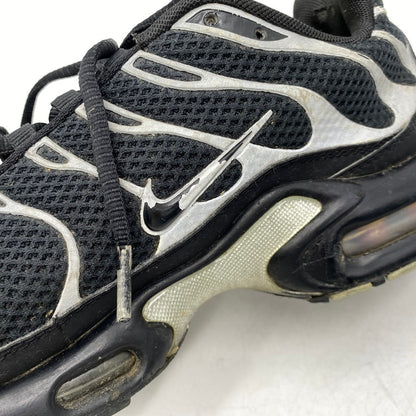 【現状渡し品】【メンズ】 NIKE ナイキ HQ3029-001 AIR MAX PLUS エア マックス プラス スニーカー シューズ 靴 160-261024-ya-10-izu サイズ：27.5cm カラー：BLACK REFLECTIVE SILVER 万代Net店