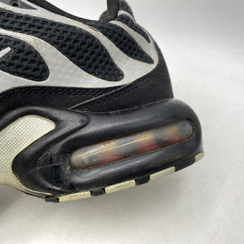 【現状渡し品】【メンズ】 NIKE ナイキ HQ3029-001 AIR MAX PLUS エア マックス プラス スニーカー シューズ 靴 160-261024-ya-10-izu サイズ：27.5cm カラー：BLACK REFLECTIVE SILVER 万代Net店