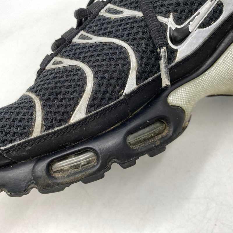 【現状渡し品】【メンズ】 NIKE ナイキ HQ3029-001 AIR MAX PLUS エア マックス プラス スニーカー シューズ 靴 160-261024-ya-10-izu サイズ：27.5cm カラー：BLACK REFLECTIVE SILVER 万代Net店