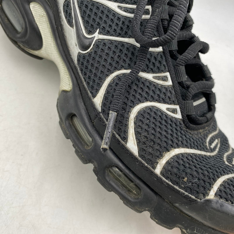 【現状渡し品】【メンズ】 NIKE ナイキ HQ3029-001 AIR MAX PLUS エア マックス プラス スニーカー シューズ 靴 160-261024-ya-10-izu サイズ：27.5cm カラー：BLACK REFLECTIVE SILVER 万代Net店