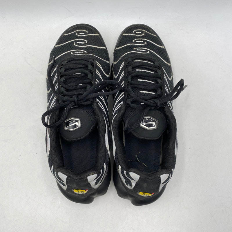 【現状渡し品】【メンズ】 NIKE ナイキ HQ3029-001 AIR MAX PLUS エア マックス プラス スニーカー シューズ 靴 160-261024-ya-10-izu サイズ：27.5cm カラー：BLACK REFLECTIVE SILVER 万代Net店