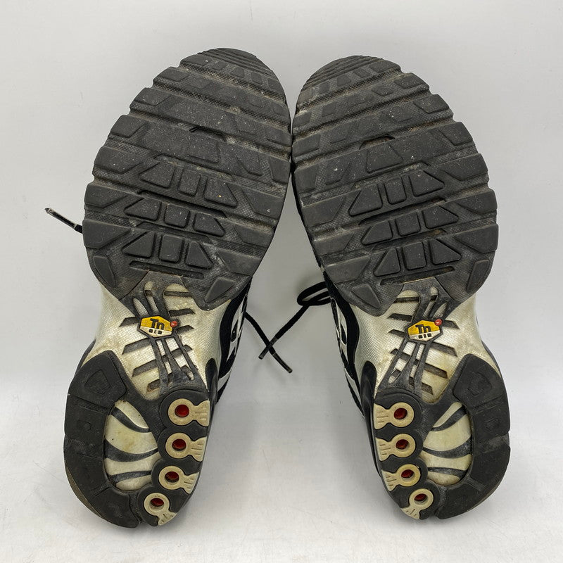 【現状渡し品】【メンズ】 NIKE ナイキ HQ3029-001 AIR MAX PLUS エア マックス プラス スニーカー シューズ 靴 160-261024-ya-10-izu サイズ：27.5cm カラー：BLACK REFLECTIVE SILVER 万代Net店