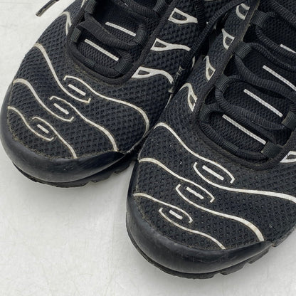 【現状渡し品】【メンズ】 NIKE ナイキ HQ3029-001 AIR MAX PLUS エア マックス プラス スニーカー シューズ 靴 160-261024-ya-10-izu サイズ：27.5cm カラー：BLACK REFLECTIVE SILVER 万代Net店