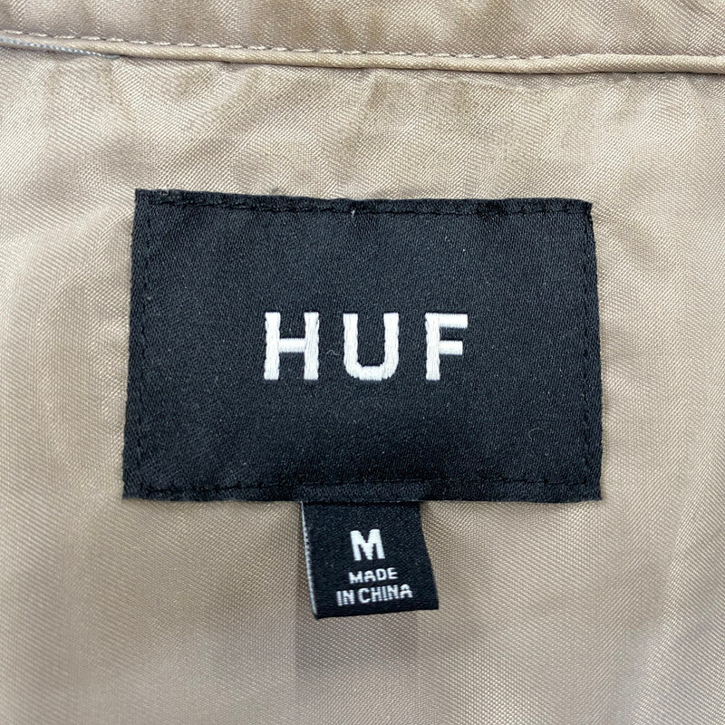 【中古品】【メンズ】 HUF ハフ BLOSSOM LS SHIRT ブロッサム ロングスリーブ シャツ トップス 142-261024-ya-02-izu サイズ：M カラー：グレー 万代Net店
