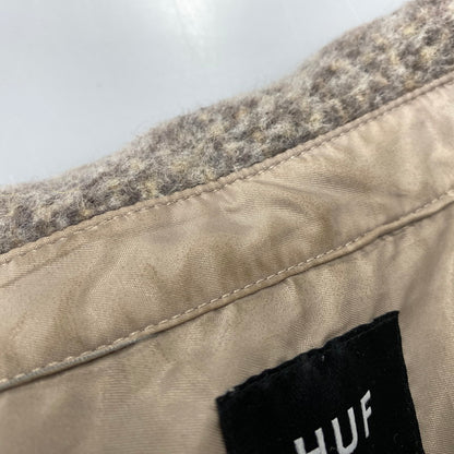 【中古品】【メンズ】 HUF ハフ BLOSSOM LS SHIRT ブロッサム ロングスリーブ シャツ トップス 142-261024-ya-02-izu サイズ：M カラー：グレー 万代Net店