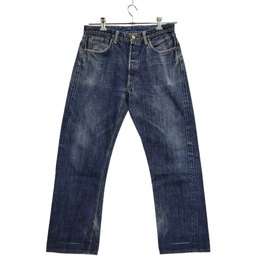 【中古品】【メンズ】 WAREHOUSE ウエアハウス 1001 SELVEDGE DENIM PANTS セルビッチ デニム パンツ ボトムス 156-261018-ms-15-izu サイズ：34×32 カラー：インディゴ 万代Net店