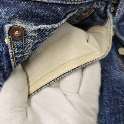 【中古品】【メンズ】 WAREHOUSE ウエアハウス 1001 SELVEDGE DENIM PANTS セルビッチ デニム パンツ ボトムス 156-261018-ms-15-izu サイズ：34×32 カラー：インディゴ 万代Net店