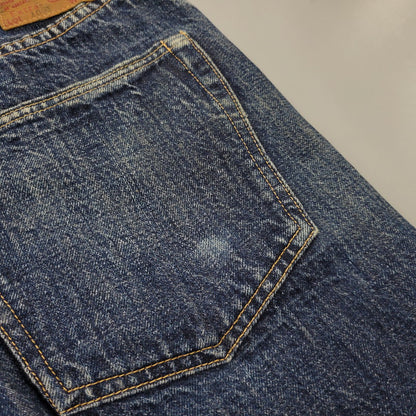 【中古品】【メンズ】 WAREHOUSE ウエアハウス 1001 SELVEDGE DENIM PANTS セルビッチ デニム パンツ ボトムス 156-261018-ms-15-izu サイズ：34×32 カラー：インディゴ 万代Net店