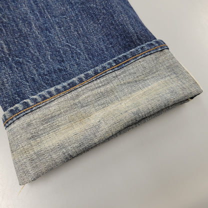 【中古品】【メンズ】 WAREHOUSE ウエアハウス 1001 SELVEDGE DENIM PANTS セルビッチ デニム パンツ ボトムス 156-261018-ms-15-izu サイズ：34×32 カラー：インディゴ 万代Net店