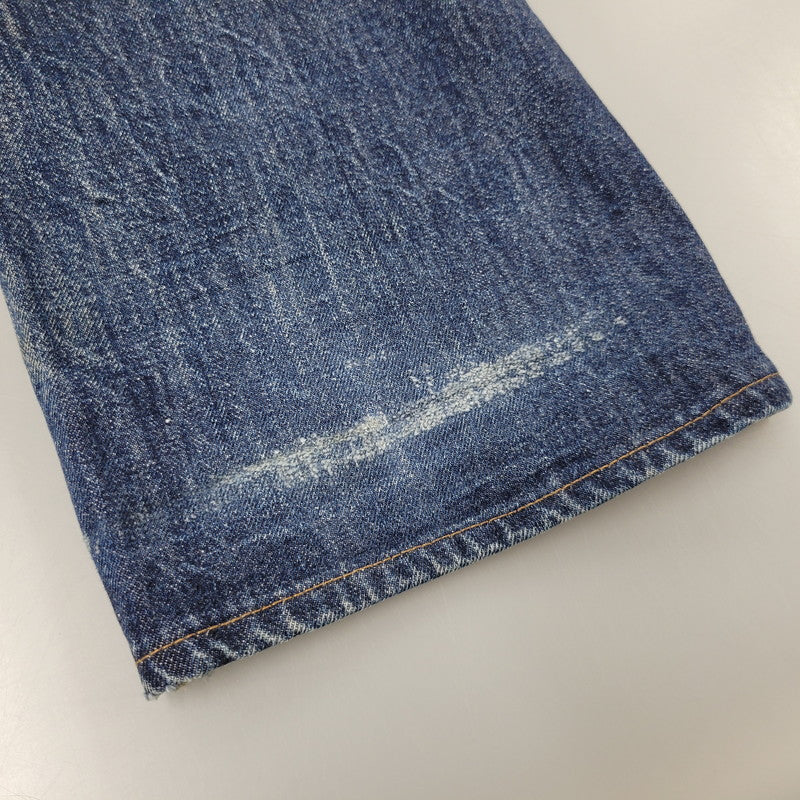 【中古品】【メンズ】 WAREHOUSE ウエアハウス 1001 SELVEDGE DENIM PANTS セルビッチ デニム パンツ ボトムス 156-261018-ms-15-izu サイズ：34×32 カラー：インディゴ 万代Net店
