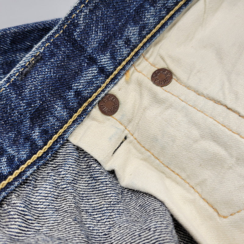 【中古品】【メンズ】 WAREHOUSE ウエアハウス 1001 SELVEDGE DENIM PANTS セルビッチ デニム パンツ ボトムス 156-261018-ms-15-izu サイズ：34×32 カラー：インディゴ 万代Net店