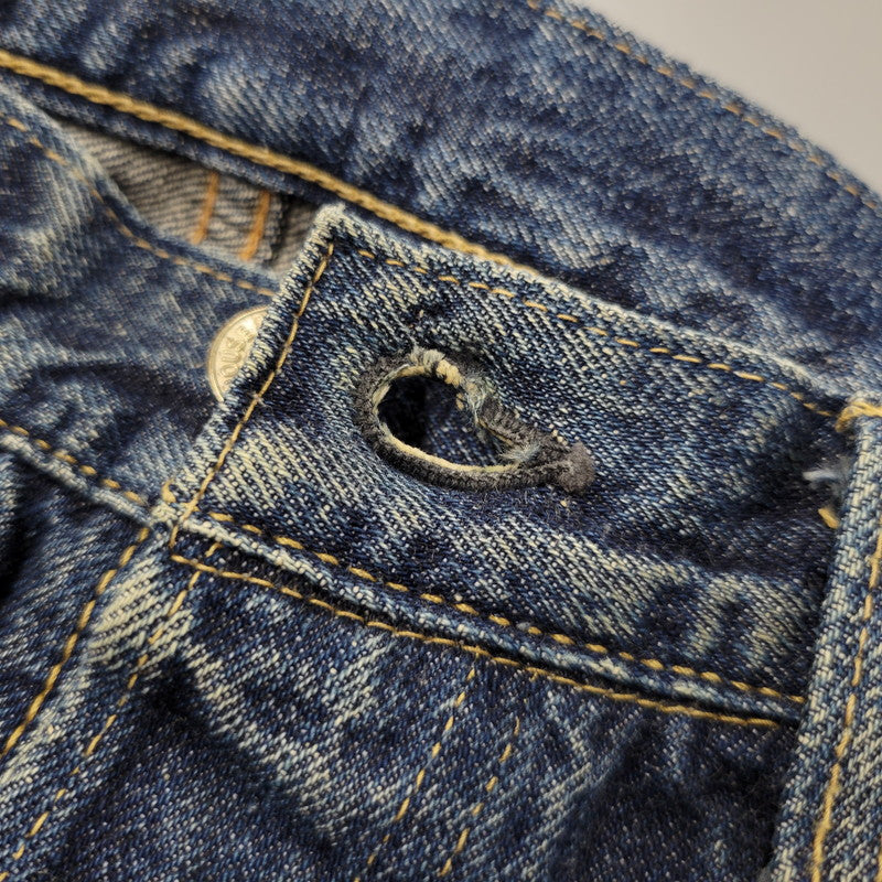 【中古品】【メンズ】 WAREHOUSE ウエアハウス 1001 SELVEDGE DENIM PANTS セルビッチ デニム パンツ ボトムス 156-261018-ms-15-izu サイズ：34×32 カラー：インディゴ 万代Net店