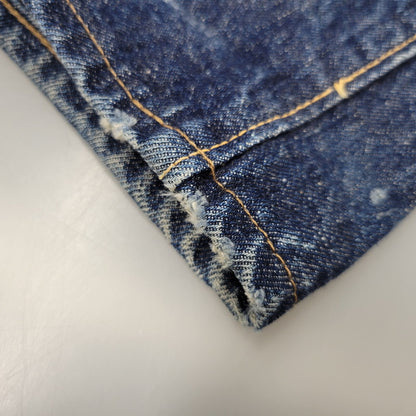 【中古品】【メンズ】 WAREHOUSE ウエアハウス 1001 SELVEDGE DENIM PANTS セルビッチ デニム パンツ ボトムス 156-261018-ms-15-izu サイズ：34×32 カラー：インディゴ 万代Net店
