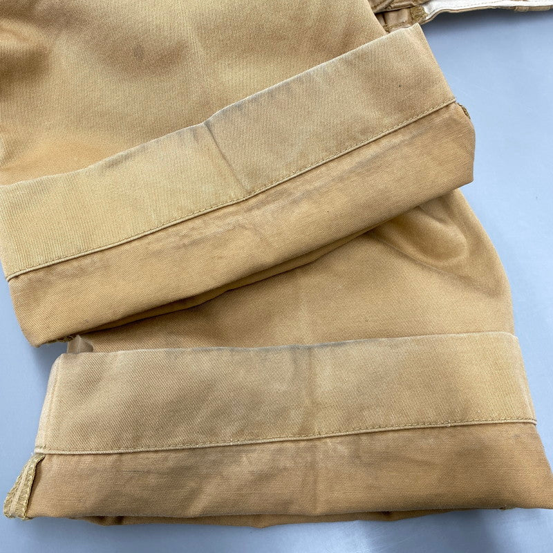 【中古品】【メンズ】 BUZZ RICKSON'S バズリクソンズ M43035 METAL BUTTON CHINO PANTS メタル ボタン チノ パンツ ボトムス 156-261018-kh-07-izu サイズ：W34 カラー：ベージュ 万代Net店
