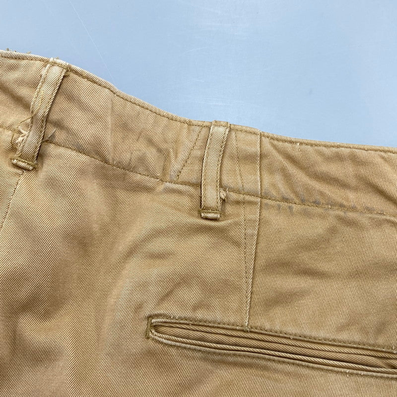【中古品】【メンズ】 BUZZ RICKSON'S バズリクソンズ M43035 METAL BUTTON CHINO PANTS メタル ボタン チノ パンツ ボトムス 156-261018-kh-07-izu サイズ：W34 カラー：ベージュ 万代Net店