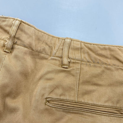 【中古品】【メンズ】 BUZZ RICKSON'S バズリクソンズ M43035 METAL BUTTON CHINO PANTS メタル ボタン チノ パンツ ボトムス 156-261018-kh-07-izu サイズ：W34 カラー：ベージュ 万代Net店
