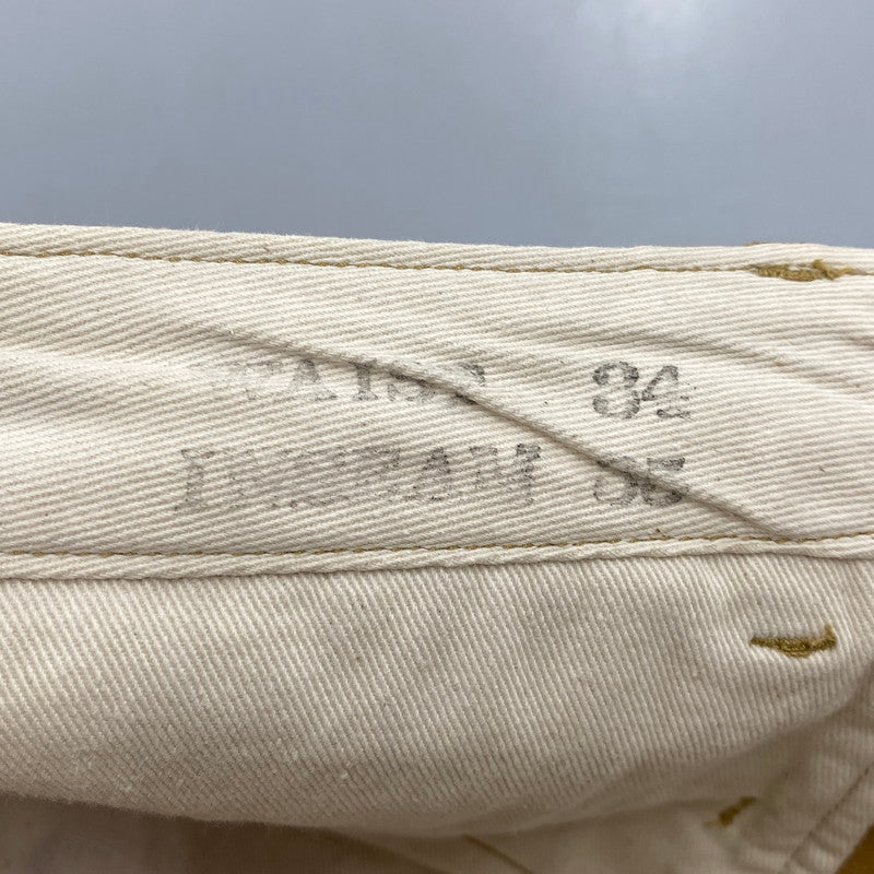 【中古品】【メンズ】 BUZZ RICKSON'S バズリクソンズ M43035 METAL BUTTON CHINO PANTS メタル ボタン チノ パンツ ボトムス 156-261018-kh-07-izu サイズ：W34 カラー：ベージュ 万代Net店