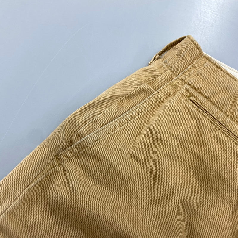 【中古品】【メンズ】 BUZZ RICKSON'S バズリクソンズ M43035 METAL BUTTON CHINO PANTS メタル ボタン チノ パンツ ボトムス 156-261018-kh-07-izu サイズ：W34 カラー：ベージュ 万代Net店