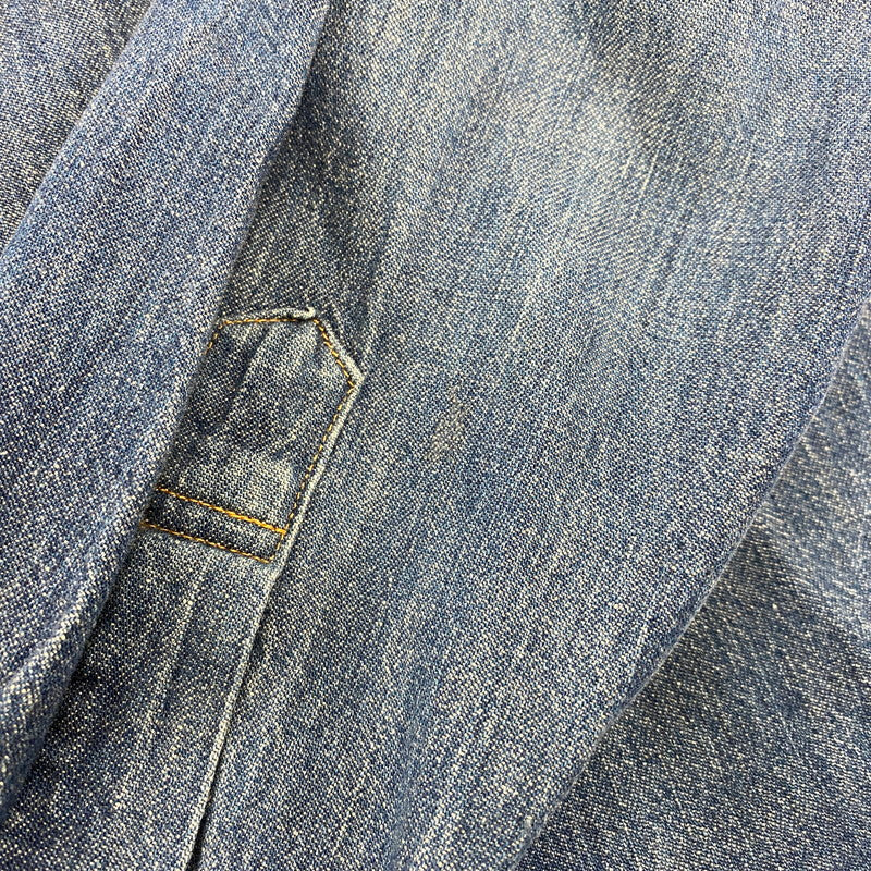 【中古品】【メンズ】 SUGAR CANE シュガーケーン STONE BUTTON DENIM SHIRT ストーン ボタン デニム シャツ ジャケットトップス 145-261023-ms-21-izu サイズ：M カラー：インディゴ 万代Net店