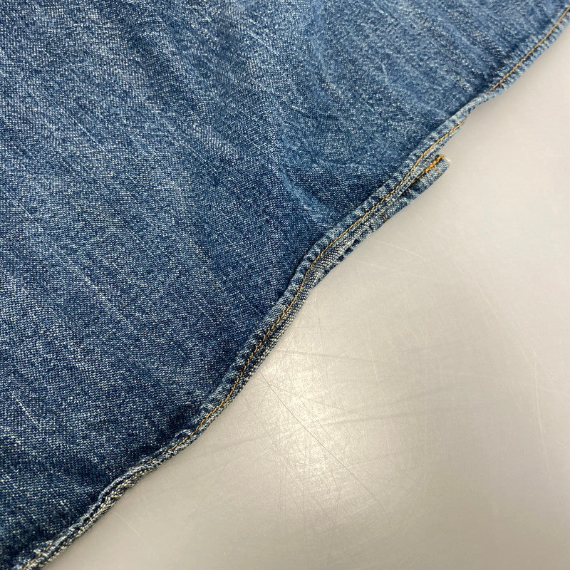 【中古品】【メンズ】 SUGAR CANE シュガーケーン STONE BUTTON DENIM SHIRT ストーン ボタン デニム シャツ ジャケットトップス 145-261023-ms-21-izu サイズ：M カラー：インディゴ 万代Net店