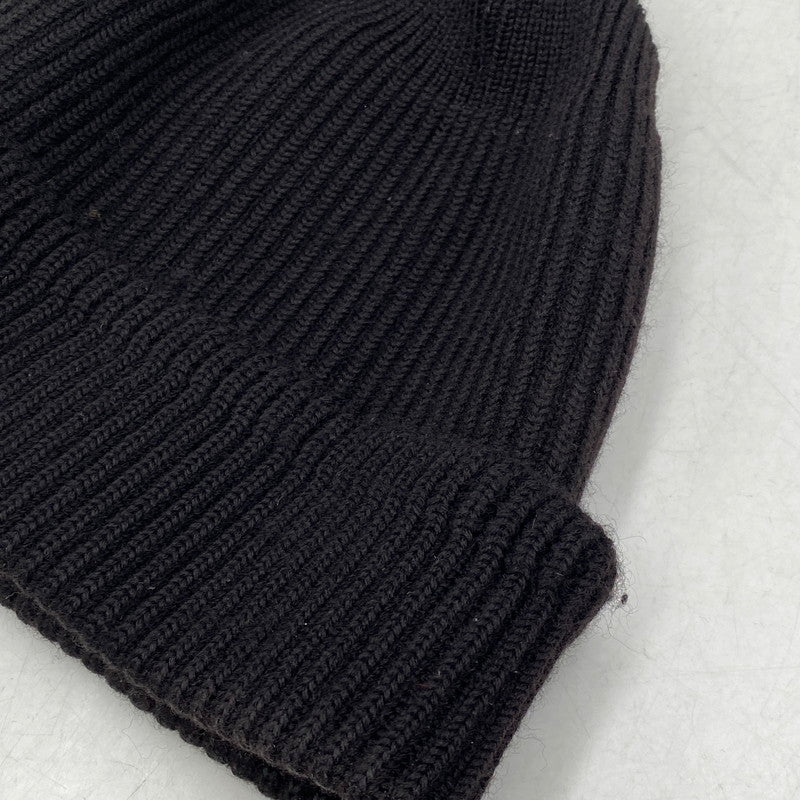 【中古品】【メンズ/レディース】 BUZZ RICKSON'S バズリクソンズ WILLIAM GIBSON BEANIE ウィリアム・ギブソン・ビーニー 帽子 185-261024-ya-08-izu サイズ：F カラー：ブラック 万代Net店