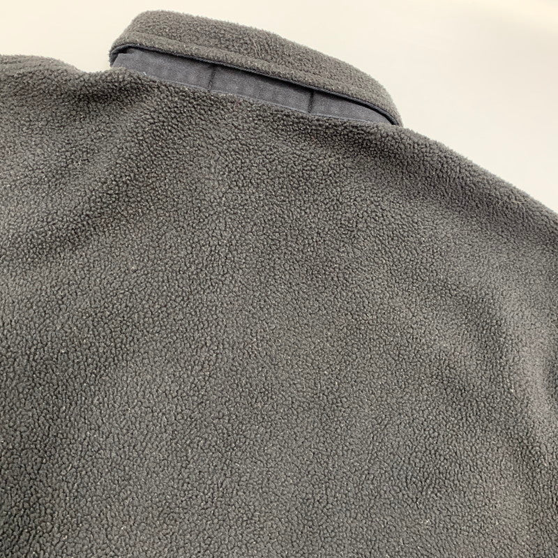 【中古品】【メンズ】 POLO SPORT ポロ スポーツ HALF BUTTON UP FLEECE JACKET ハーフ ボタン アップ フリース ジャケット アウター 146-261018-ya-05-izu サイズ：L カラー：ブラック 万代Net店