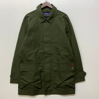 【中古品】【メンズ】 POLO RALPH LAUREN ポロ・ラルフローレン HOODED FIELD COAT フーデッド フィールド コート アウター 147-261017-sm-07-izu サイズ：M カラー：オリーブ 万代Net店