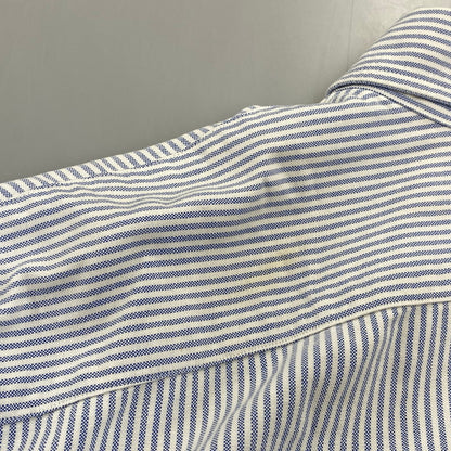【中古品】【メンズ】 RALPH LAUREN ラルフローレン × BEAMS ビームス STRIPE L S SHIRT ストライプ ロングスリーブ シャツ 長袖 トップス 147-261023-ｍｓ-19-izu サイズ：XL カラー：BLUE WHITE 万代Net店