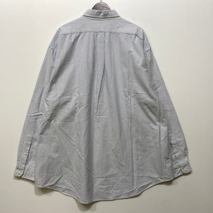 【中古品】【メンズ】 RALPH LAUREN ラルフローレン × BEAMS ビームス STRIPE L S SHIRT ストライプ ロングスリーブ シャツ 長袖 トップス 147-261023-ｍｓ-19-izu サイズ：XL カラー：BLUE WHITE 万代Net店