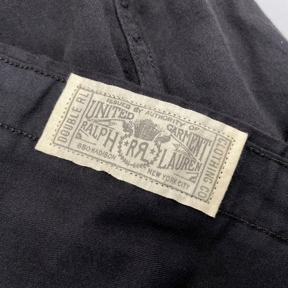 【中古品】【メンズ】 RRL ダブルアールエル COTTON L S SHIRT コットン ロングスリーブ シャツ 長袖 トップス 145-261023-ms-22-izu サイズ：L カラー：ブラック 万代Net店