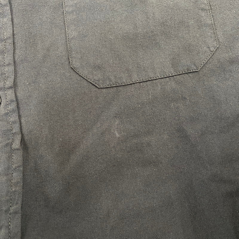 【中古品】【メンズ】 RRL ダブルアールエル COTTON L S SHIRT コットン ロングスリーブ シャツ 長袖 トップス 145-261023-ms-22-izu サイズ：L カラー：ブラック 万代Net店