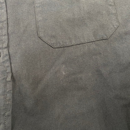 【中古品】【メンズ】 RRL ダブルアールエル COTTON L S SHIRT コットン ロングスリーブ シャツ 長袖 トップス 145-261023-ms-22-izu サイズ：L カラー：ブラック 万代Net店