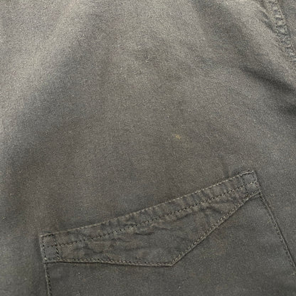 【中古品】【メンズ】 RRL ダブルアールエル COTTON L S SHIRT コットン ロングスリーブ シャツ 長袖 トップス 145-261023-ms-22-izu サイズ：L カラー：ブラック 万代Net店