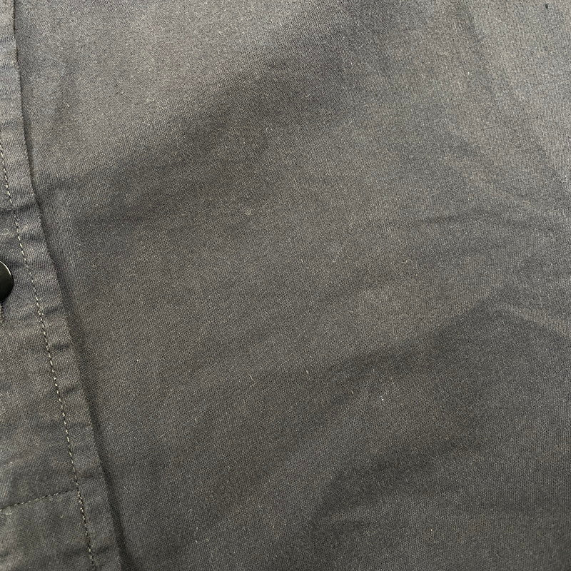 【中古品】【メンズ】 RRL ダブルアールエル COTTON L S SHIRT コットン ロングスリーブ シャツ 長袖 トップス 145-261023-ms-22-izu サイズ：L カラー：ブラック 万代Net店