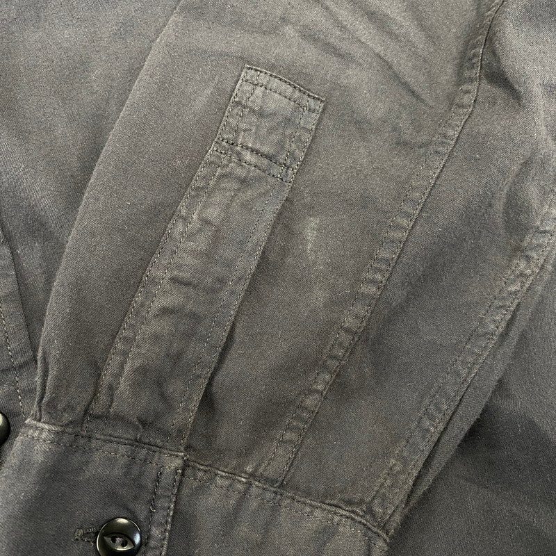 【中古品】【メンズ】 RRL ダブルアールエル COTTON L S SHIRT コットン ロングスリーブ シャツ 長袖 トップス 145-261023-ms-22-izu サイズ：L カラー：ブラック 万代Net店