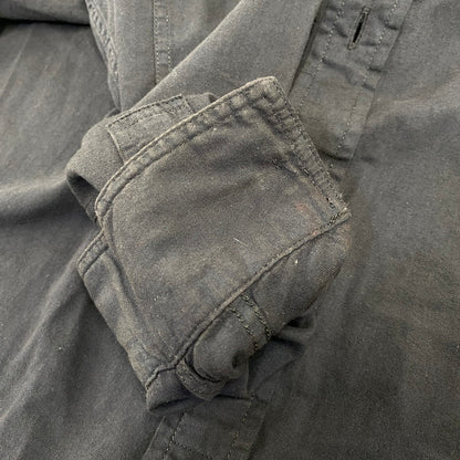 【中古品】【メンズ】 RRL ダブルアールエル COTTON L S SHIRT コットン ロングスリーブ シャツ 長袖 トップス 145-261023-ms-22-izu サイズ：L カラー：ブラック 万代Net店