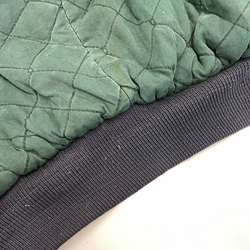 【現状渡し品】【メンズ】 OLD GAP オールド ギャップ DENIM STADIUM JACKET デニム スタジアム ジャケット アウター 146-261024-ya-04-izu サイズ：下記参照 カラー：ライトブルー×グリーン 万代Net店