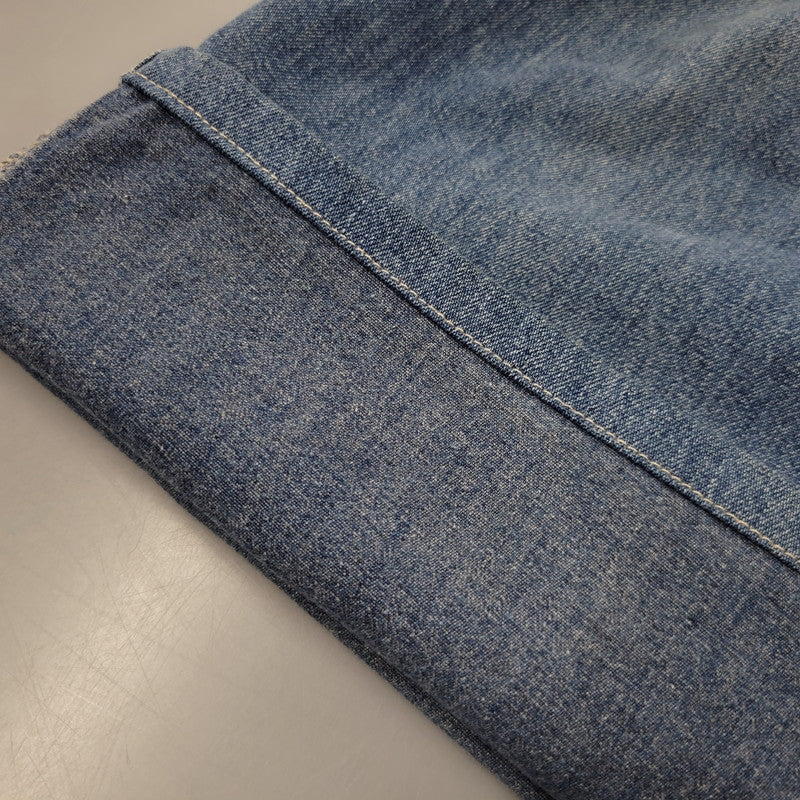 【中古品】【メンズ】 RRL ダブルアールエル DENIM CARGO PANTS デニム カーゴ パンツ ボトムス 156-261018-ms-17-izu サイズ：下記参照 カラー：ライトインディゴ 万代Net店