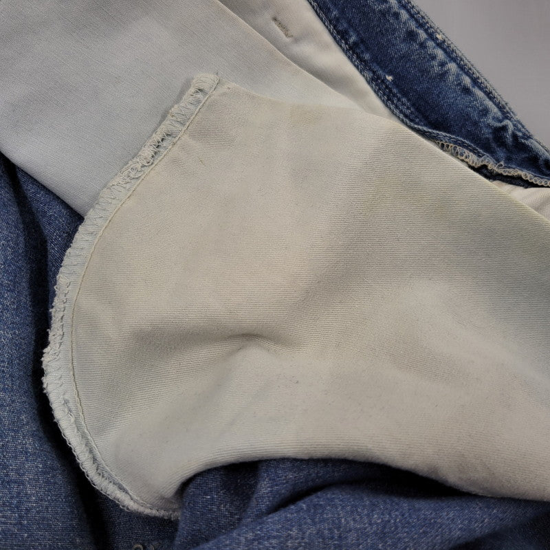 【中古品】【メンズ】 RRL ダブルアールエル DENIM CARGO PANTS デニム カーゴ パンツ ボトムス 156-261018-ms-17-izu サイズ：下記参照 カラー：ライトインディゴ 万代Net店