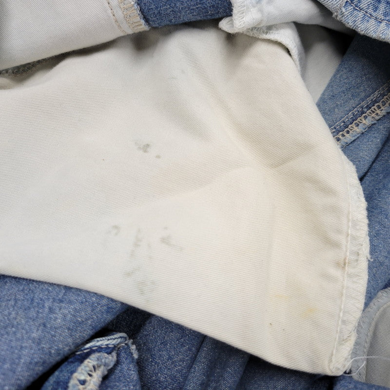 【中古品】【メンズ】 RRL ダブルアールエル DENIM CARGO PANTS デニム カーゴ パンツ ボトムス 156-261018-ms-17-izu サイズ：下記参照 カラー：ライトインディゴ 万代Net店