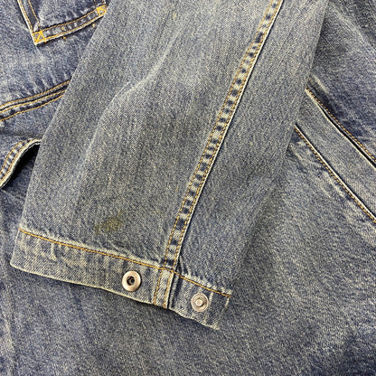 【中古品】【メンズ】 GAP ギャップ S 682974-00 1969 DENIM ANORAK PARKA デニム アノラック パーカー トップス 長袖 147-261024-ya-03-izu サイズ：M カラー：インディゴ 万代Net店