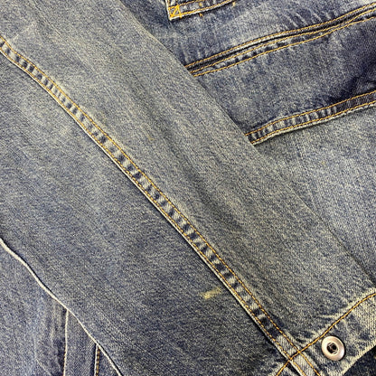 【中古品】【メンズ】 GAP ギャップ S 682974-00 1969 DENIM ANORAK PARKA デニム アノラック パーカー トップス 長袖 147-261024-ya-03-izu サイズ：M カラー：インディゴ 万代Net店